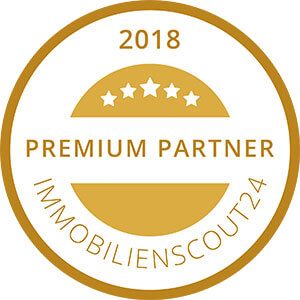 Auszeichnung Immoscout Premium Partner 2018