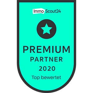 Auszeichnung Immoscout Premium Partner 2020